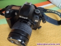 Cámara Réflex Nikon D70 con objetivo 28-80mm