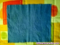 Manteles individuales azules de tela