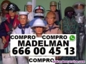 Compro juguetes madelman y geyperman