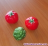 Fotos del anuncio: Saleros de cermica en forma de tomate y alcachofa