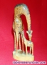 Fotos del anuncio: Adorno estatua madera jirafa con cra 