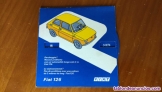 Fiat 126 antiguo disco de control de aparcamiento estacionamiento años 70.