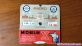 Michelin x madrid antiguo disco de control horario de aparcamiento estacionamien