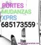 Portes pequeas mudanzas acarreos transportes xprs