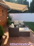 1 Sof + 1 Chaiselongue + 1 Mesa Conjunto Orlando malibugarden