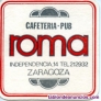 POSAVASOS CAFETERA-PUB "ROMA"
