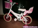 Bicicleta niña Hello kitty 14" para niña de 3-6 años