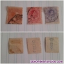 Vendo 3 sellos de alfonso xiii,1899-1909,usados en buen estado