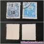 Vendo parejas de sellos de alemania,r.d.a 1953-54 uno sobrecargado