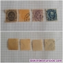 Vendo 4 sellos antiguo de suecia(sverige) de 1911-12,usados en buen estado