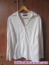 Camisa mujer blanca. Kiabi talla 50/52