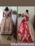 Vestido de fallera color cereza,T38 aprox