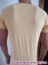 Camiseta manga corta amarilla