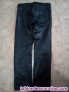 Pantalon de Cuero negro talla 42