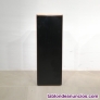 Armario melamina negro 45x30x130cm