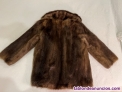 Precioso abrigo piel de marmota autntico