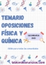 Fotos del anuncio: Temario Oposiciones Secundaria Fsica y Qumica