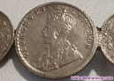 Fotos del anuncio: Vendo broche antiguo raro conmemorativo de 3 monedas de plata: 1 moneda de 1/4 r
