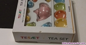 Fotos del anuncio: Vendo juego vintage de 13 piezas té de porcelana para niñas,sin usar,marca tiger