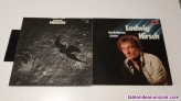 Vendo 2 discos de vinilos de ludwig hirsch,dunkelgraue lieder(1978)komm grosser 