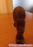Vendo busto de hombre africano,anos 70, tallado a mano,de ebano natural