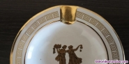 Fotos del anuncio: Vendo precioso cenicero de ceramica hecho a mano en grecia con oro de 24k 
