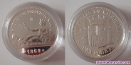 Rplica 1 peseta 1869 plata 925