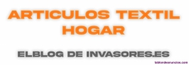 Articulos textil hogar