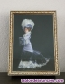 Vendo mueca con vestido de 1900,para colgar,con cara de porcelana,en estuche