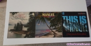 Vendo lote de 3 discos de vinilo de manuel,de 1964,'71-'72