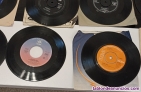 Vendo lote de 10 discos de vinilo de 1960-1977,de 7,single,de 45 rpm 