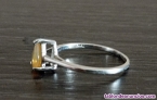 Fotos del anuncio: Vendo anillo de plata 925 ,tggc con cuarzo ctrino de forma triangular