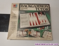 Juego de mesa vintage de 1975,backgammon tutor ,mb games, completo con 30 fichas