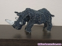 Fotos del anuncio: Rinoceronte hecho a mano de alambre de cuentas ,de acero galvanizado, original