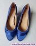Zapatos azules Fiesta N 37. 1 slo uso. San Jos