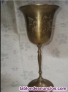 Fotos del anuncio: Antiguo caliz hecho artesanalmente. Copa retro fabricada en bronce. Antigua copa