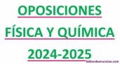 Fotos del anuncio: Oposiciones fsica y qumica 2023-2024-2025