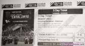 Abono 3 dias motogp montmel tribuna principlna f (agotadas)
