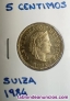 Moneda 5 cntimos Suiza 1984