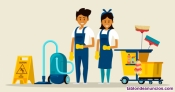 Limpieza de oficinas, patios y domicilios particulares