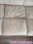 Fotos del anuncio: Sofa de piel beige 3 metros
