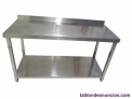 Oferta mesa rectangular acero inox p