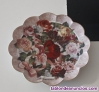 Plato de porcelana fina franklin mint de edicin limitada victorian rose bouquet
