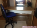 Mesa escritorio y silln giratorio 
