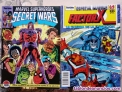 17 comics de crossovers - la guerra de la evolucion - atlantis ataca - secret wa