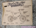 Bicicleta plegable folding de 20 pulgadas de aluminio