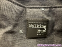 Bolso gris de la marca Walking Mum