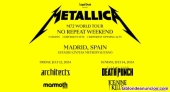 Entradas concierto Metallica Madrid 2024