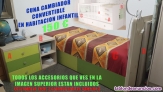 Fotos del anuncio: Cuna cambiador convertible en cama infantil
