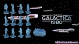 Figuras de la serie galactica 1980 - tropas humanas coloniales - escala 1/72